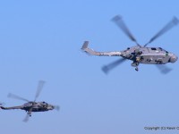 Westland Lynxes come out to play (Nikkor 70-300, 300mm, f/13, 1/160s)
