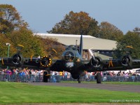 Sally B, aka. Memphis Belle, taxis out (Nikkor 70-300, 300mm, f/11, 1/160s)